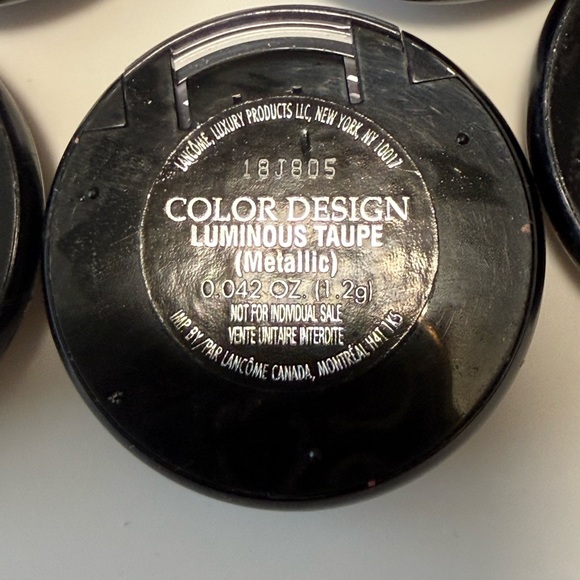 Lancome Eyeshadow Collection - set a 5 neutral shimmer Tones - Picture 6 of 8